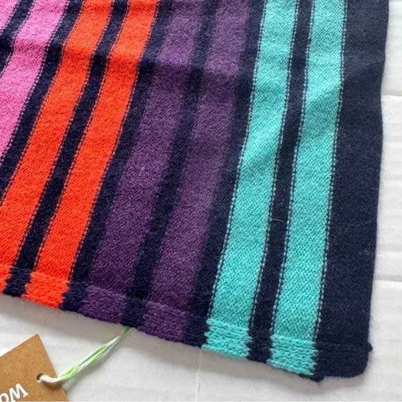 Woolovers Wool Rainbow Scarf New - Picture 5 of 8